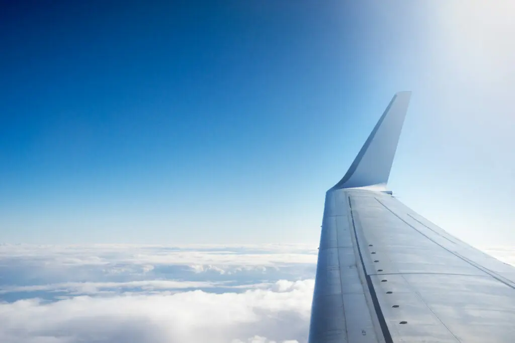 Airplane wing